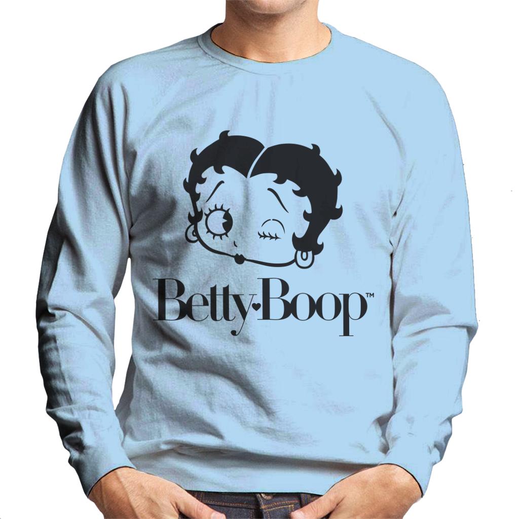 Betty Boop Winking Character Head Men's Sweatshirt product image 4