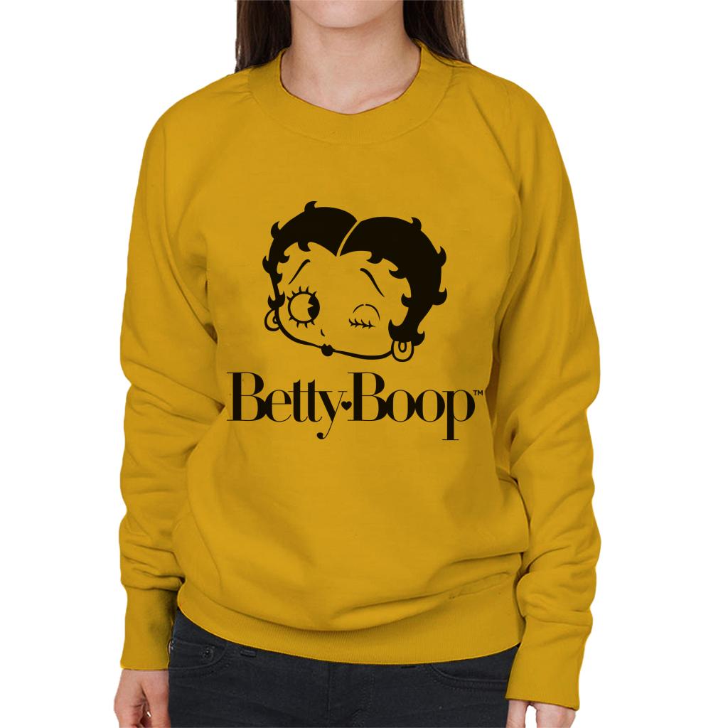 Betty Boop Winking Character Head Women's Sweatshirt product image 6