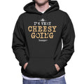 Boursin Im Very Cheesy Going Men's Hooded Sweatshirt product image 1