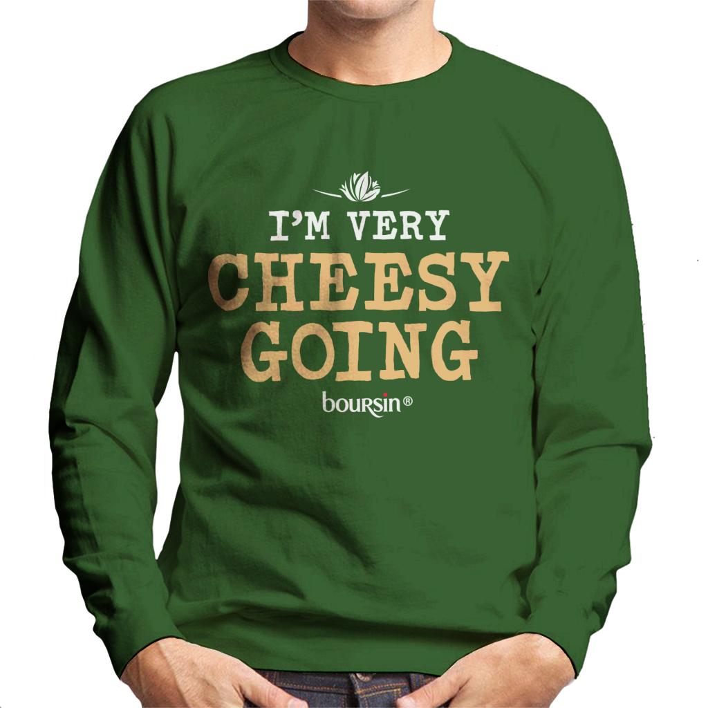 Boursin Im Very Cheesy Going Men's Sweatshirt product image 6