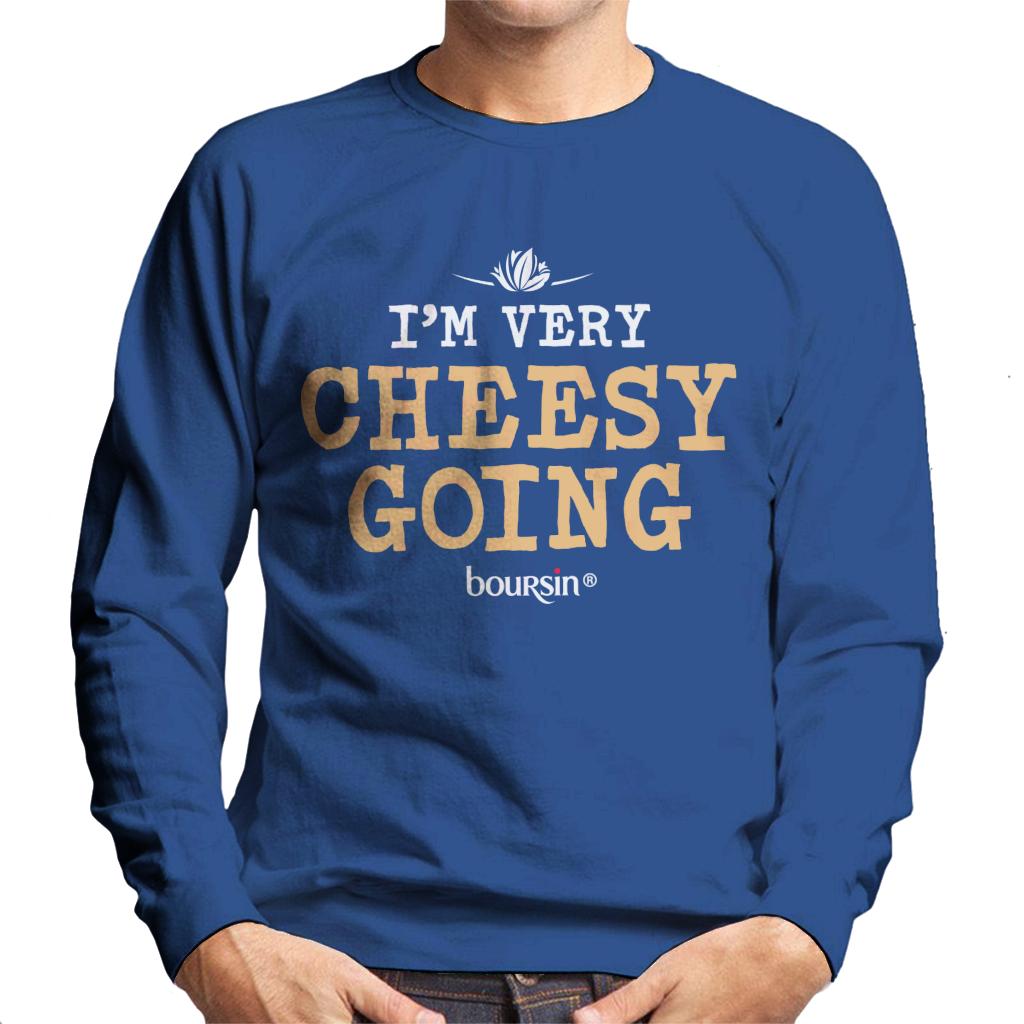 Boursin Im Very Cheesy Going Men's Sweatshirt product image 4