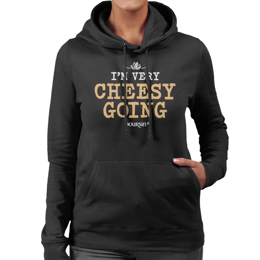 Boursin Im Very Cheesy Going Women's Hooded Sweatshirt product image 1