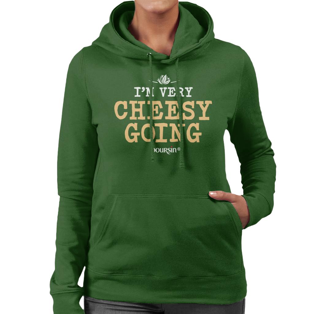 Boursin Im Very Cheesy Going Women's Hooded Sweatshirt product image 6