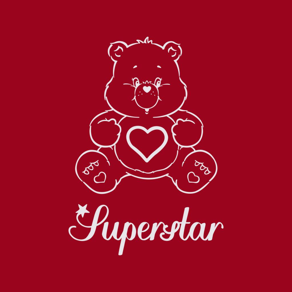 Care Bears Tenderheart Bear Superstar White Print Kid's product image 5