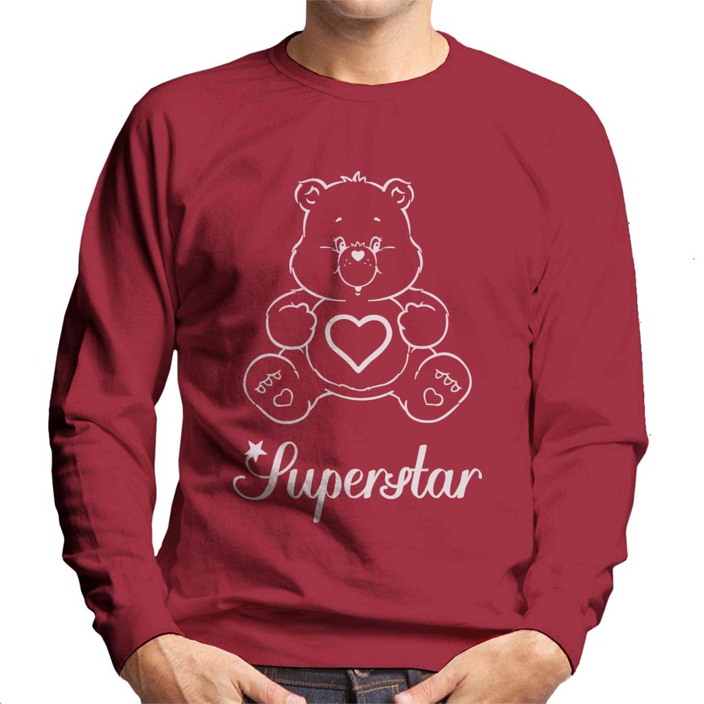 Care Bears Tenderheart Bear Superstar White Print Men's product image 4
