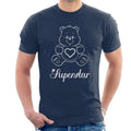Care Bears Tenderheart Bear Superstar White Print Men's product image 1