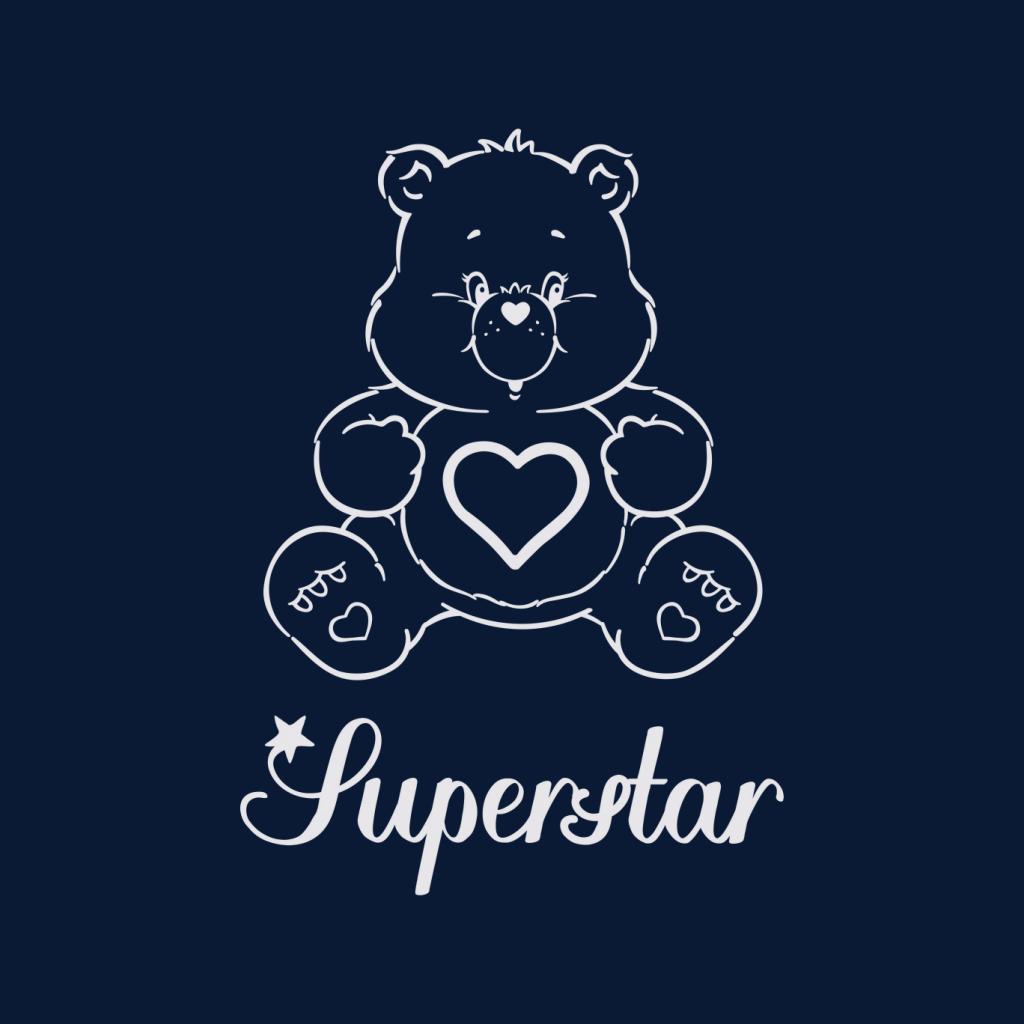 Care Bears Tenderheart Bear Superstar White Print Women's product image 2
