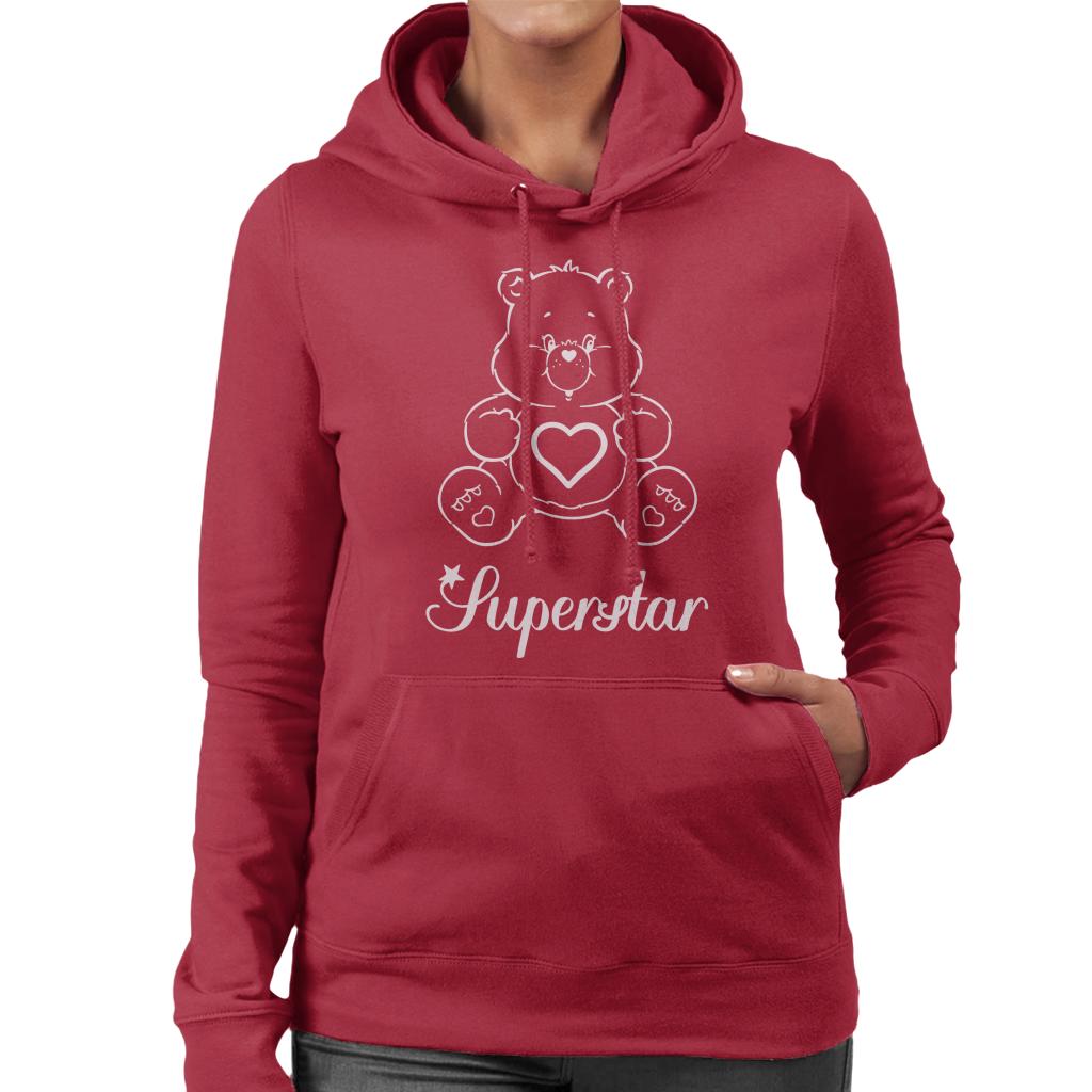Care Bears Tenderheart Bear Superstar White Print Women's product image 4