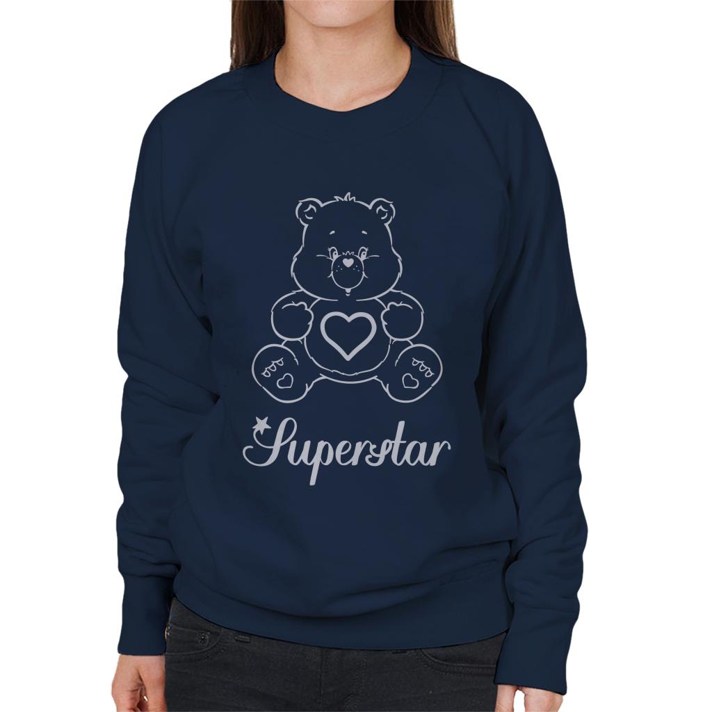Care Bears Tenderheart Bear Superstar White Print Women's product image 1