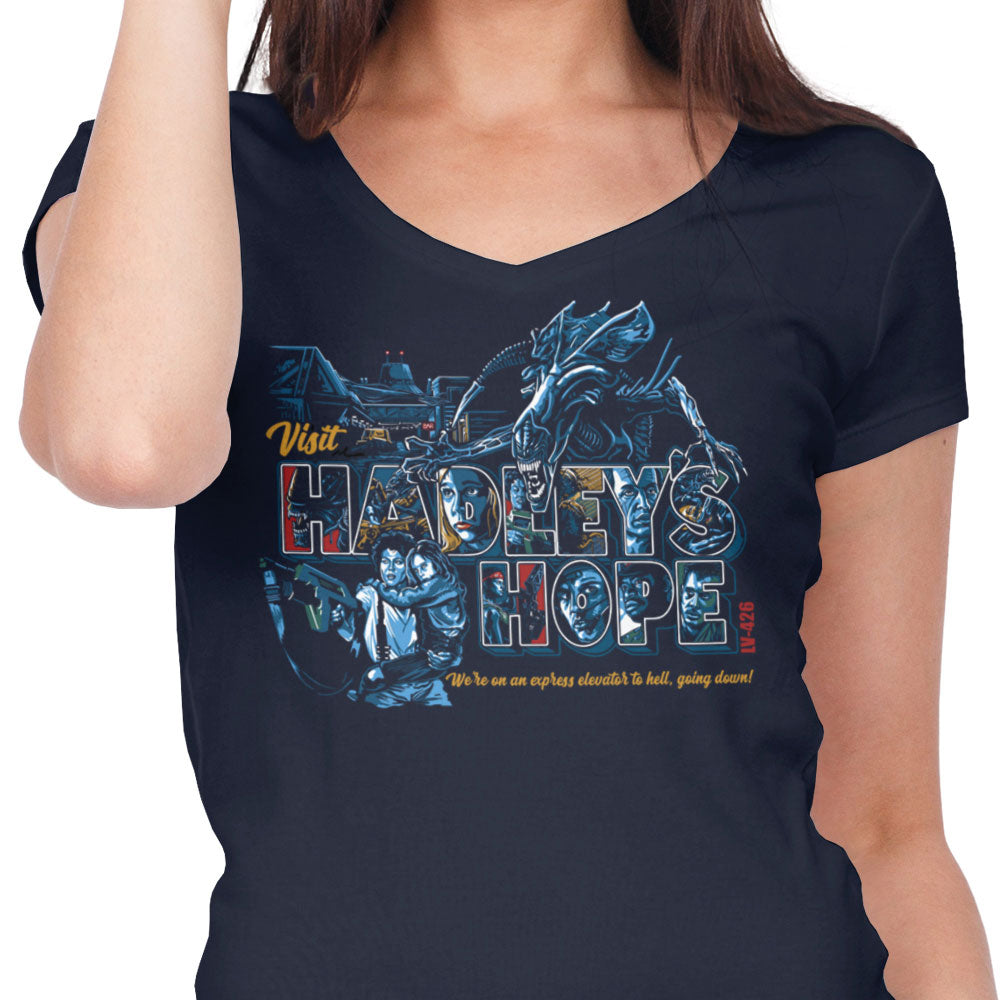 Visit Hadley's Hope - Women's V-Neck product image 5