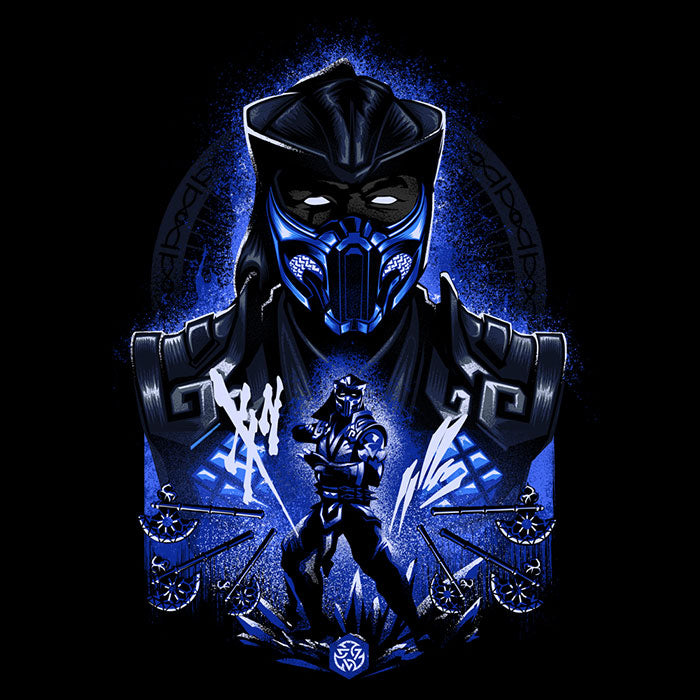 Winter Assassin - Shower Curtain