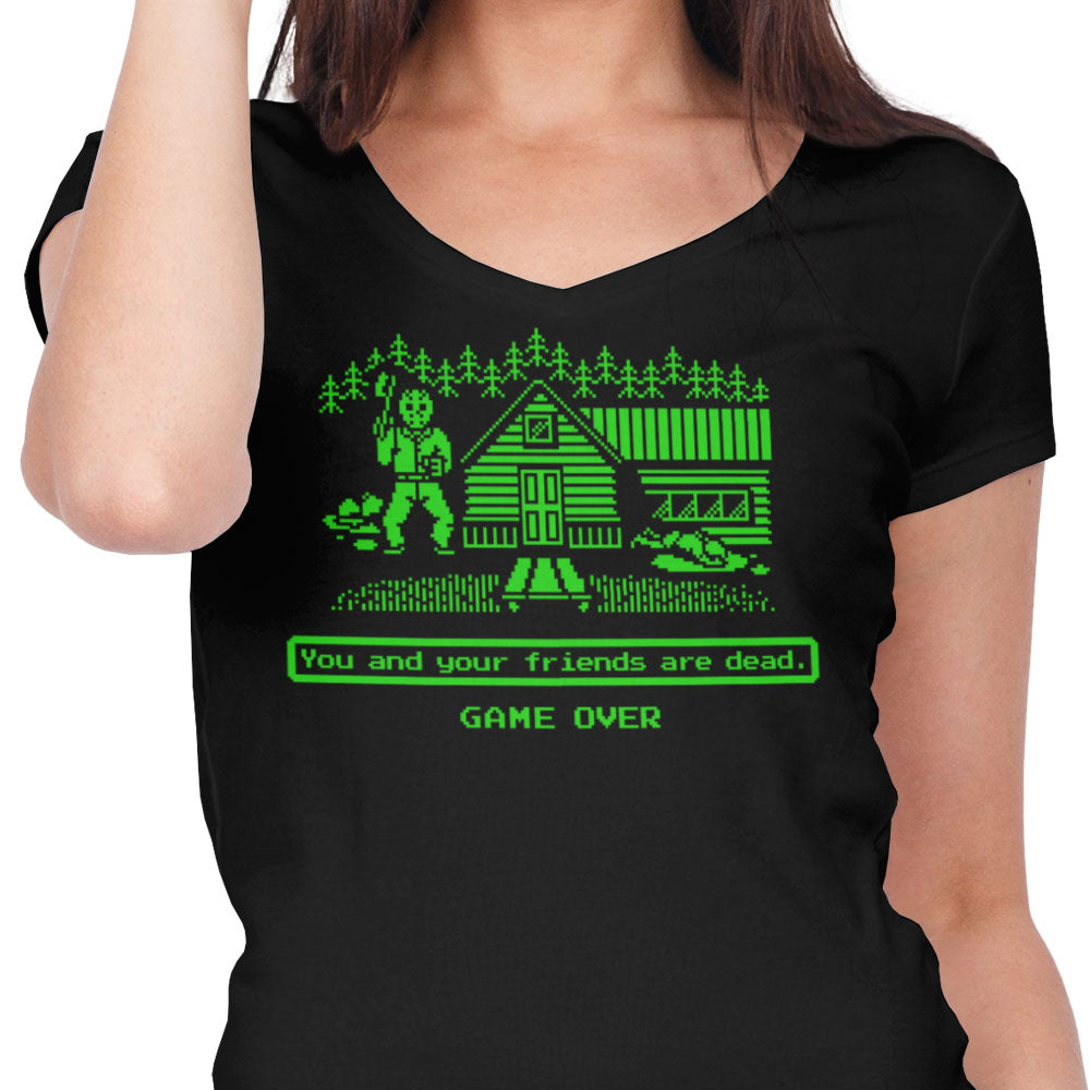 Your Friends are Dead - Women's V-Neck product image 4