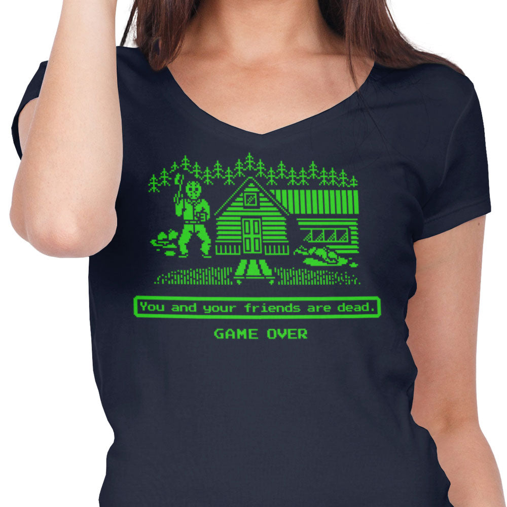 Your Friends are Dead - Women's V-Neck product image 5