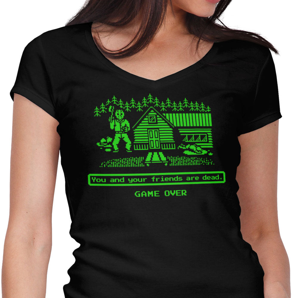Your Friends are Dead - Women's V-Neck product image 1