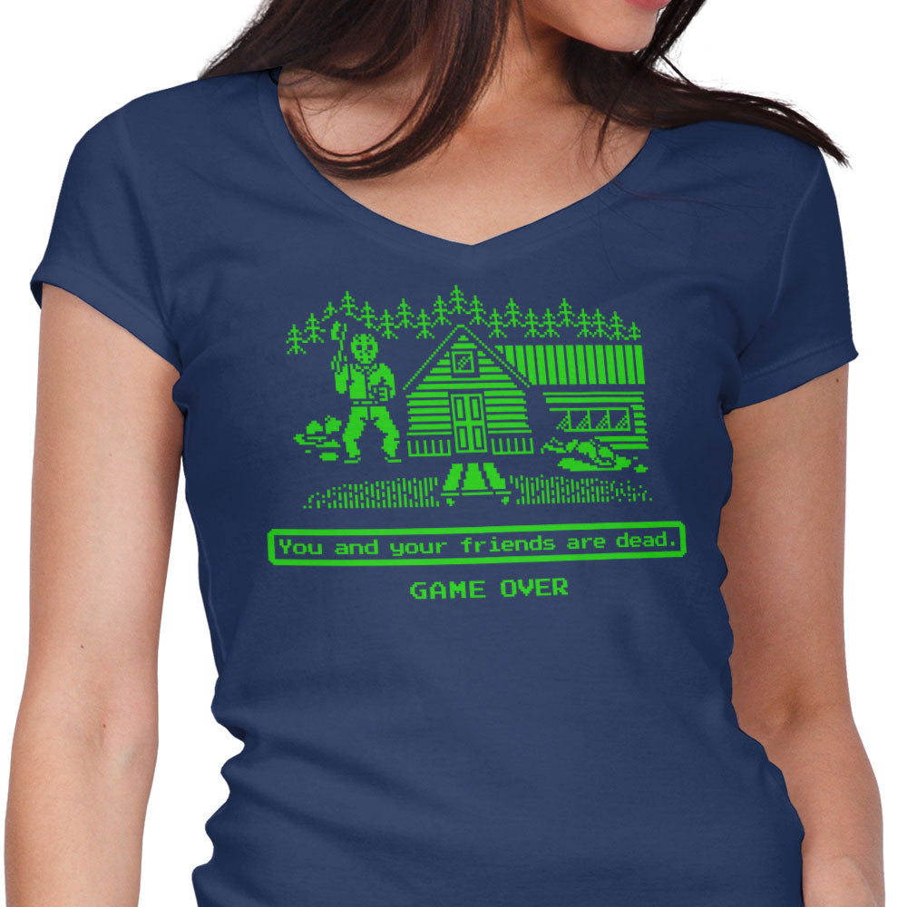 Your Friends are Dead - Women's V-Neck product image 3