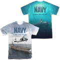 U.S. Navy Over And Under (Front/Back Print) - Men's product image 1