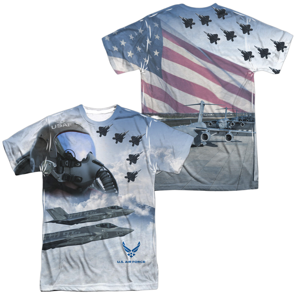 U.S. Air Force Pilot (Front/Back Print) - Men's All-Over product image 1