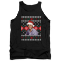 Elvis Presley Ugly Christmas Sweater - Men's Tank Top