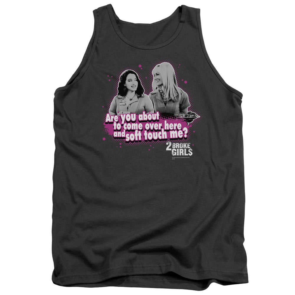 2 Broke Girls Soft Touch - Men's Tank Top