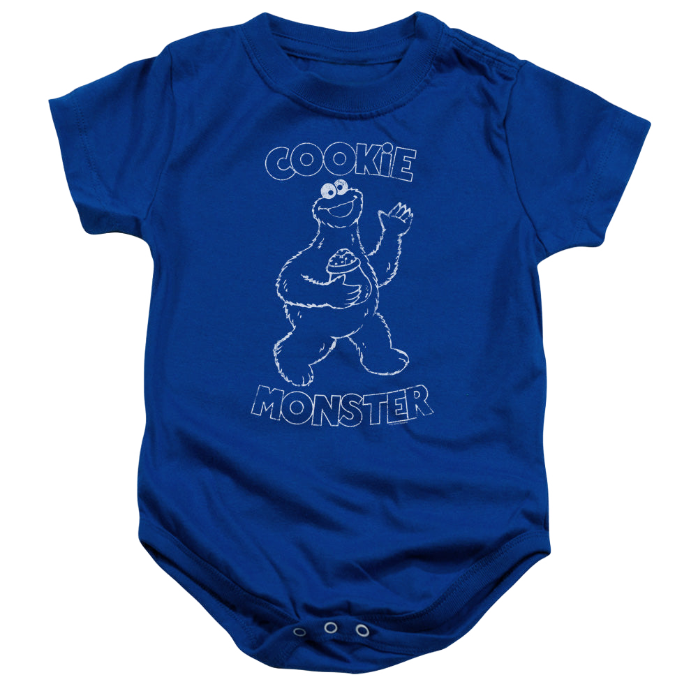 Sesame Street Simple Cookie - Baby Bodysuit