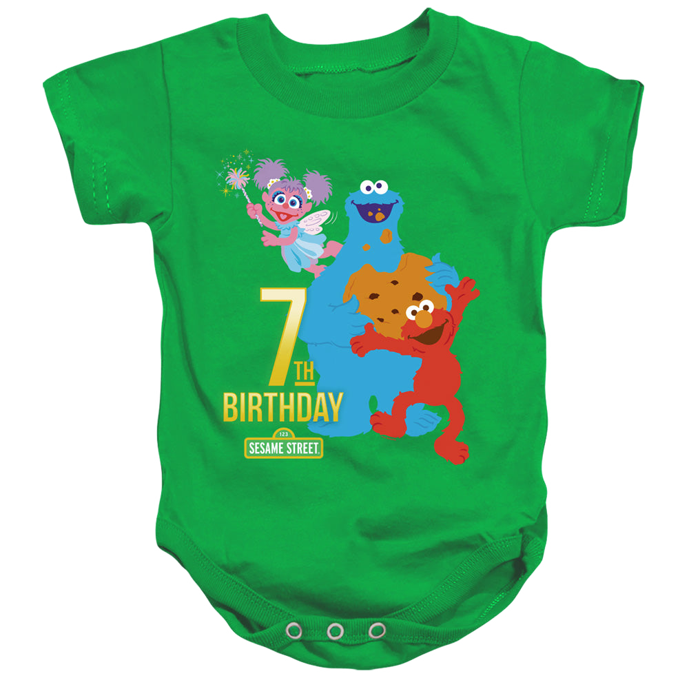 Sesame Street 7Th Birthday - Baby Bodysuit
