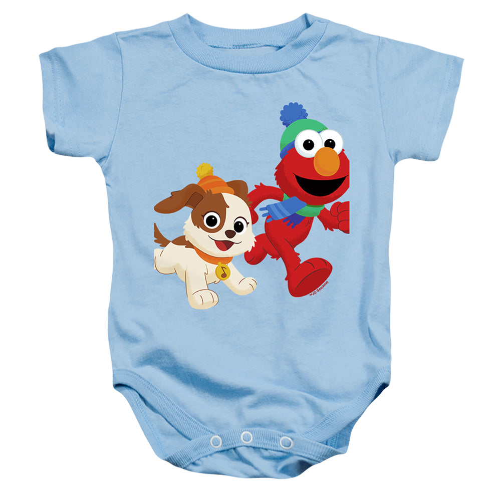 Sesame Street Best Friends, Elmo And Tango Winter Fun - Baby Bodysuit