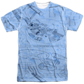 Star Trek The Original Series Blue Print - Men's All-Over product image 1