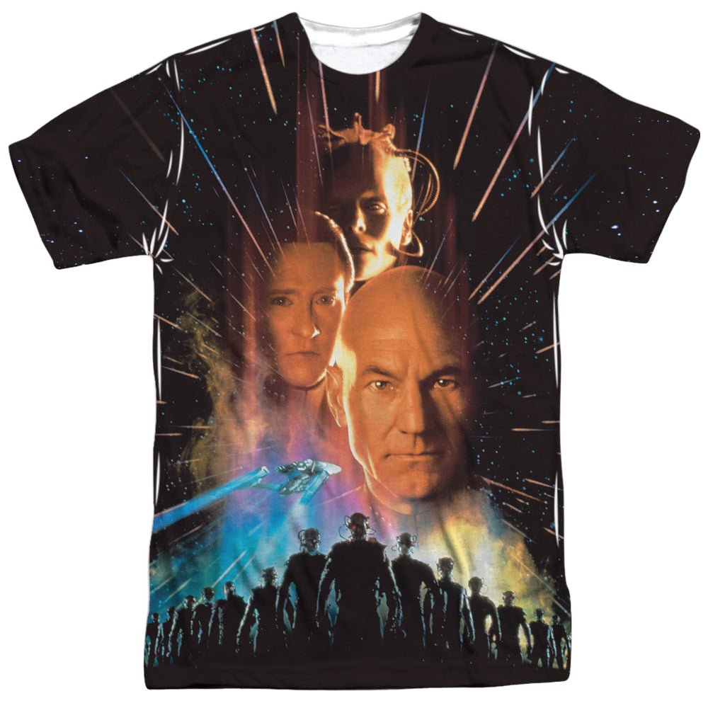 Star Trek Movies Fist Contact Poster - Men's All-Over Print T-Shirt