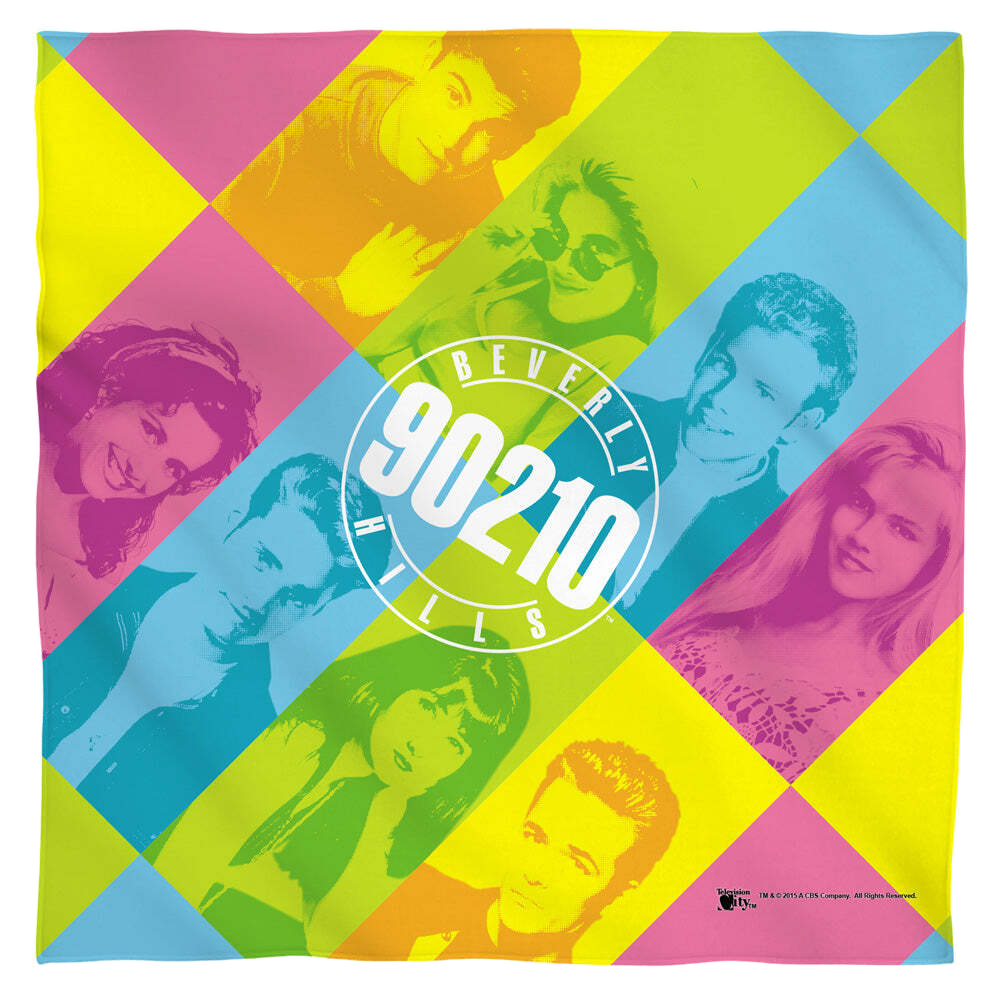 Beverly Hills 90210 Color Blocks - Bandana