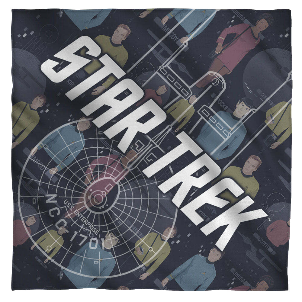 Star Trek The Original Series Enterprise Crew - Bandana